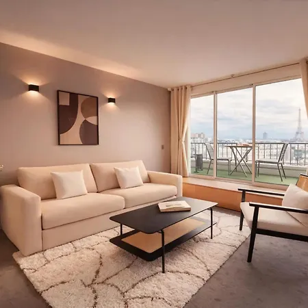 Champs Elysees - Prestige With Balcony Ac And View For 3 * Paris