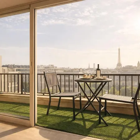 Apartment Champs Elysees - Prestige With Balcony Ac And View For 3 *
