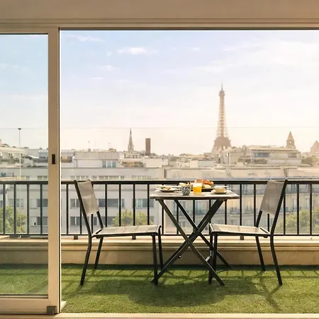 Champs Elysees - Prestige With Balcony Ac And View For 3 * Parigi